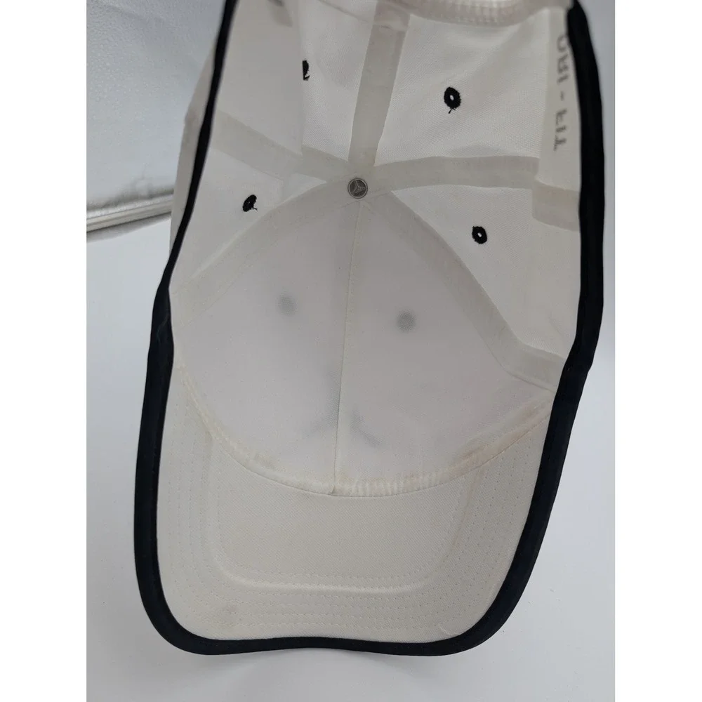 Jordan Brand Dri-FIT White Black Jumpman Adjustable Baseball Hat 642095-100